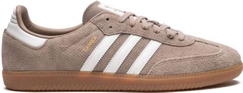 bruine samba adidas|adidas samba rubber sole.